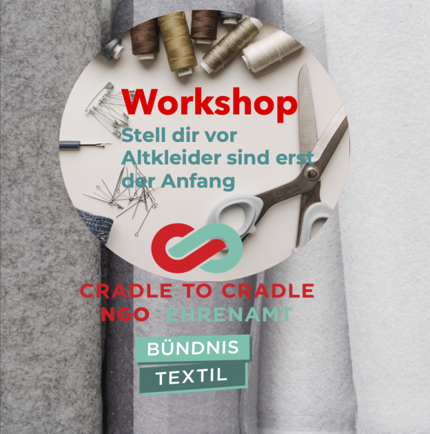 Workshop "Stell dir vor Altkleider sind erst der Anfang" vom Bündnis Textil